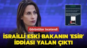 İsrailli eski bakanın 'esir' iddiaları doğru çıkmadı