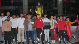 Roman Vatandaşlar İsrail'in Gazze'ye Saldırılarını Protesto Etti