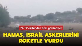 Hamas Roketi İsrail Askerlerinin Bulunduğu Mevziye Düştü