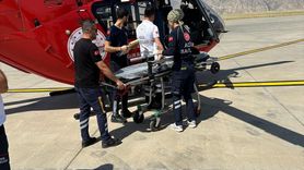 Şırnak'ta 3 Yaşındaki Çocuğa Ambulans Helikopterle Acil Müdahale