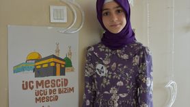 10 Yaşındaki Meryem'den Filistin'e Destek