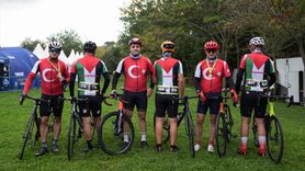 Çekmeköy Bisiklet Grubu, L'Etape Türkiye Yarışında Filistin'e Destek Gösterdi