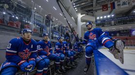İstanbul'da Uluslararası Buz Hokeyi Dostluk Turnuvası Düzenlendi