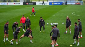 A Milli Takım Galler Maçı İçin Hazırlıklarını Tamamladı