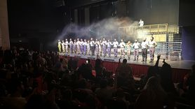 Antalya'da 'Yüzyıllık Destan: Ateş' Tiyatro Oyunu