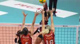 Eczacıbaşı Dynavit Kadın Voleybol Takımı CEV Şampiyonlar Ligi'nde Gövde Gösterisi Yaptı