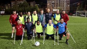 Felix, Trabzon'daki Ampute Futbol Takımında Şampiyonluk Peşinde