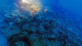 Ayvalık Açıklarında 1500 Yıllık Ticaret Gemisi Batığı Keşfedildi