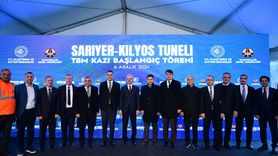 Sarıyer-Kilyos Tüneli Kazı Başlangıç Töreni Gerçekleştirildi