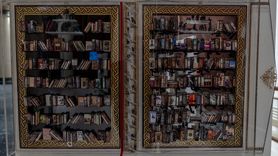 Engin Beyaz'ın 'Başka Zaman Kütüphaneleri' Sergisi Açıldı