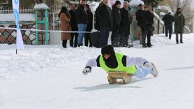 Göle'de Kızak Festivali Düzenlendi