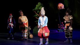 Samsun'da 'Masal Şatosu' Çocuk Müzikali Yeniden Sahnelendi