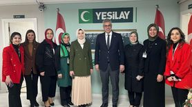 Sağlık Bakanı Memişoğlu'nun Yeşilay Ziyareti