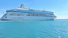 Astoria Grande Kruvaziyeri Antalya'ya Geldi