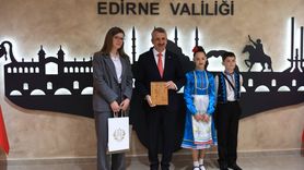 Edirne'de Balkan Çocuk Şenliği Coşkusu