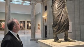 Marcus Aurelius Heykeli Türkiye'ye İade Edildi