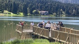 Gölcük Tabiat Parkı'nda Yoğun Hafta Sonu