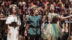 İzmir'de Çocuk Şarkıları Yarışması Final Konseri Gerçekleşti