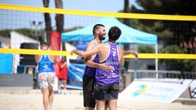 Aydın'da Uluslararası Plaj Voleybolu Türkiye Serisi Başladı