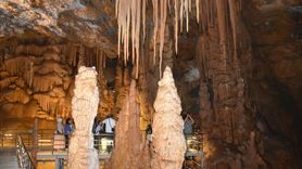 Karaca Mağarası'nda Kurban Bayramı Ziyaretçi Yoğunluğu