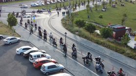 Kayseri'de Motosiklet Grubu Uyuşturucuya Karşı Sokağa Çıktı