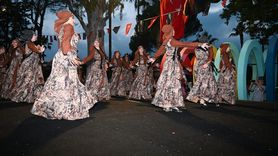 Kemer'de 11. Uluslararası Güneşin Evi Türkiye Festivali Renkli Görüntülere Sahne Oldu