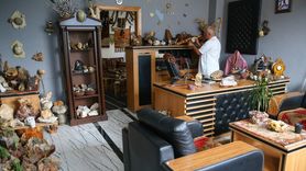 Mersinli Doğa Tutkunu 2 Bin Taşla Kendine Müzeyi Kurdu