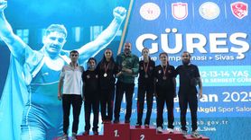 Minikler Türkiye Güreş Şampiyonası Kızlar Kategorisi Tamamlandı