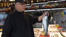 Trabzon'da Balık Tezgahlarında Somon ve Alabalık Yoğunluğu