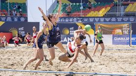 17 Yaş Altı EHF Avrupa Plaj Hentbol Şampiyonası Antalya'da Başladı