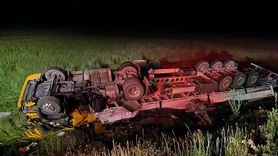 Ağrı’da Tır Kazası: 1 Ölü, 1 Yaralı