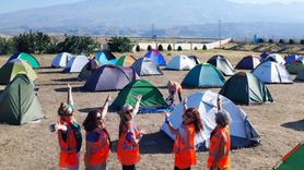 Ağrı Dağı Kadın Kamp Festivali'nde Balık Gölü'ne Keşif