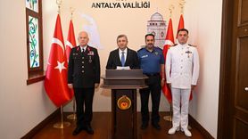 Antalya'da Yangınlar ve Asayiş Durumu