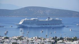 Aroya Kruvaziyeri Bodrum'a 1750 Yolcu Getirdi