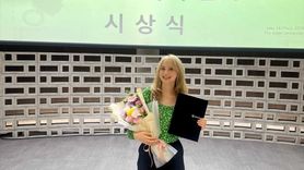 Aybüke Cihan Korece Yarışmasında Birinci Oldu