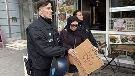 Berlin'de Filistin Destek Yürüyüşüne Polis Müdürlüğü Engeli