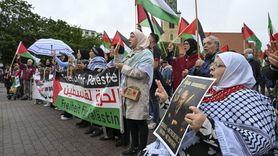 Berlin'de Filistin Gösterisine Sert Polis Müdahalesi