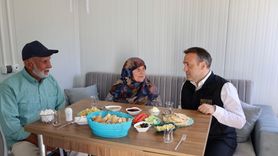 Bilecik'te Yangın Mağdurlarına Konteyner Desteği