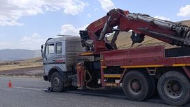 Bitlis'te Düğün Konvoyundaki Motosiklet Kazası