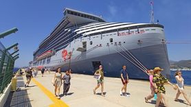 Bodrum'a 'Resilient Lady' Kruvaziyeriyle 2,606 Yolcu Geldi