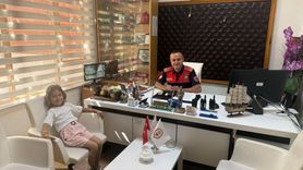 Burdur'da 5 Yaşındaki Çocuk Yangını Fark Edip Ödüllendirildi