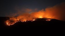 Çankırı'da Yangın Tekrar Başladı