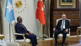 Cumhurbaşkanı Erdoğan, Somali Cumhurbaşkanı Mahmud ile Görüşme Gerçekleştirdi