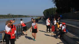 Edirne'de Gençler Türkiye Kupası Kürek Yarışları Heyecanı Başladı