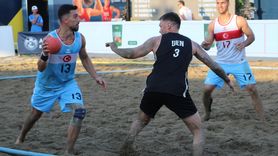 EHF Avrupa Plaj Hentbolu Şampiyonası Antalya'da Devam Ediyor