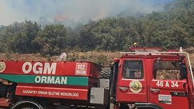 Gaziantep'teki Orman Yangını Kontrol Altına Alındı