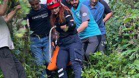 Giresun'da Yamaçtan Düşen Yaşlı Adam Yaralandı