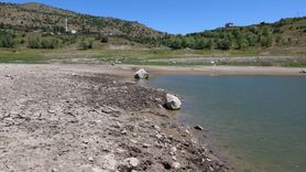 Güldürcek Barajı'nda Su Seviyesi Kritik Düzeye Geriledi