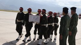 Hakkari'de Şehit Askerler İçin Tören Düzenlendi