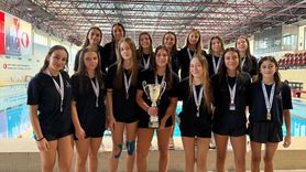 İzmir Büyükşehir Belediyespor 16 Yaş Altı Kızlar Sutopu Ligi'nde Şampiyonluk Elde Etti